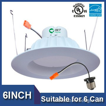2014 HOT In US OKT dimmable 6inch 11W retrofit recessed downlight